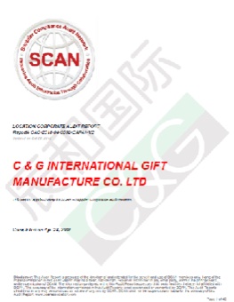 SCAN 2018 report for C&G International Gift Manufacture