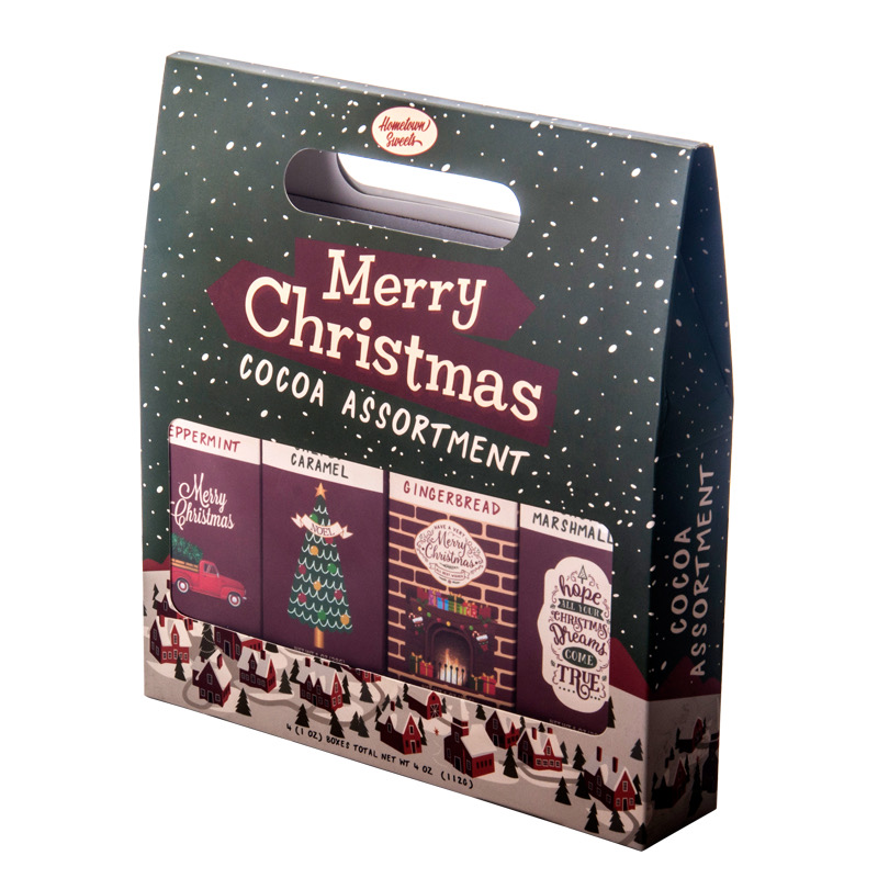 Christmas cocoa assortment gift pack
